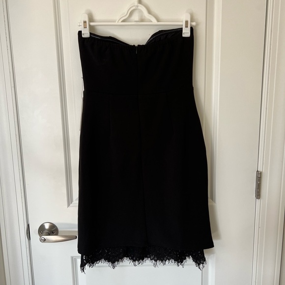 Lulu’s Black Strapless Mini Dress - Picture 8 of 9